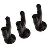 3PCS ABS Guitar Wall Hanger Black Guitar Hangers Durable Guitar Wall Hooks  Guitar