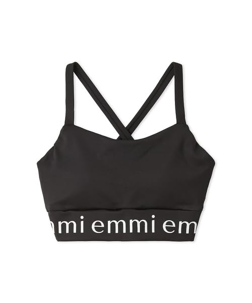 

10th Yoga Logo Bra Top 14WCT251205 BLK [Emi] [EC Limited] Женский чёрный
