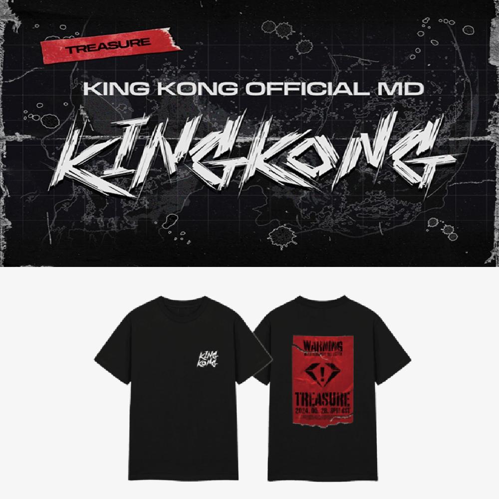 

Предзаказ TREASURE KINGKONG Футболка с официальным плакатом MD