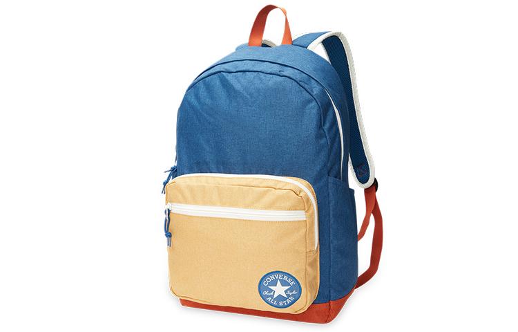 Converse Polyester Backpack Regular Unisex Blue/Yellow 10018975401