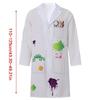 Mad Scientist Outfit Mad Scientist Costume Accessories Lab Coat Gloves Glasses Frames Necktie Halloween Dressing Up Set