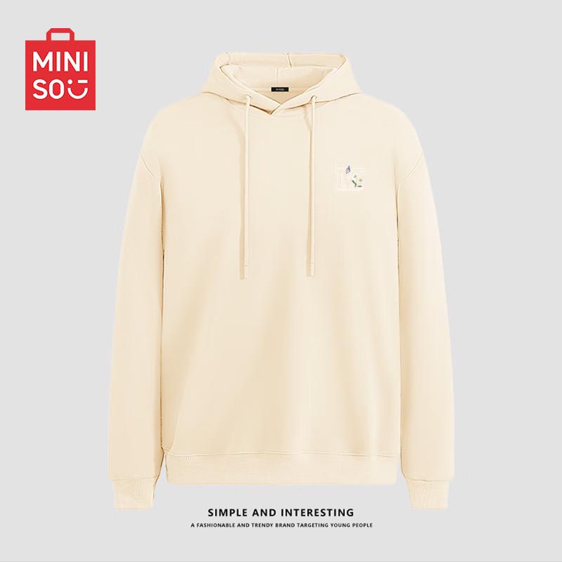

MINISO Men s Relaxed Fit Hooded Pullover 5XL