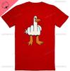 Unisexs Funny T-Shirt Rude Seagull Design Regular Fit Cotton Tee Unisex Unisex Print Cartoon Graphic Cotton T Shirts Breathable Workout