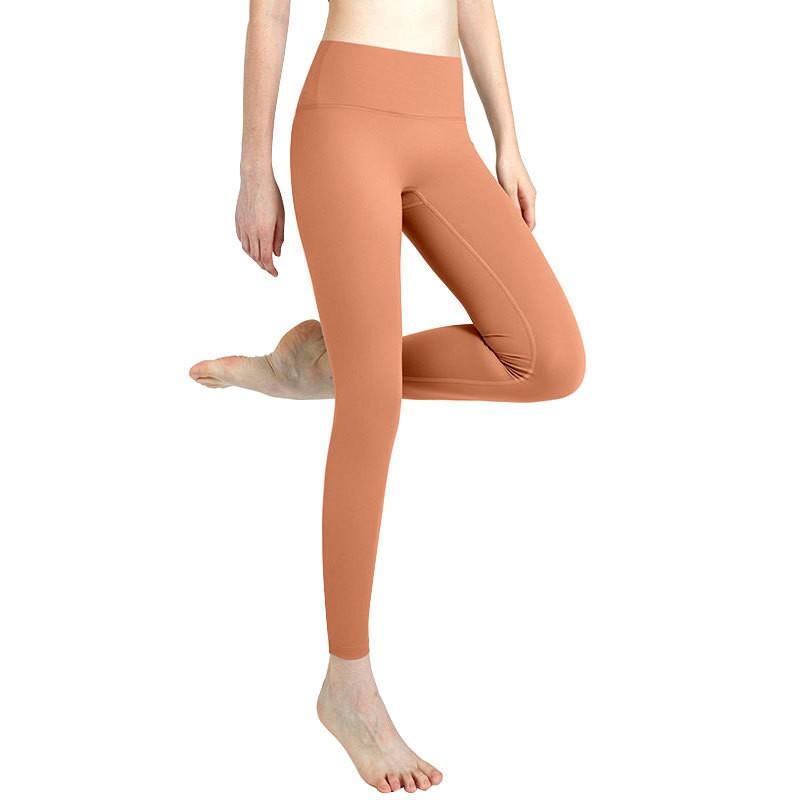 Womens High Waist Seamless Yoga Pants Tight Fit Stretchy Leggings Gym Running Dance Fall