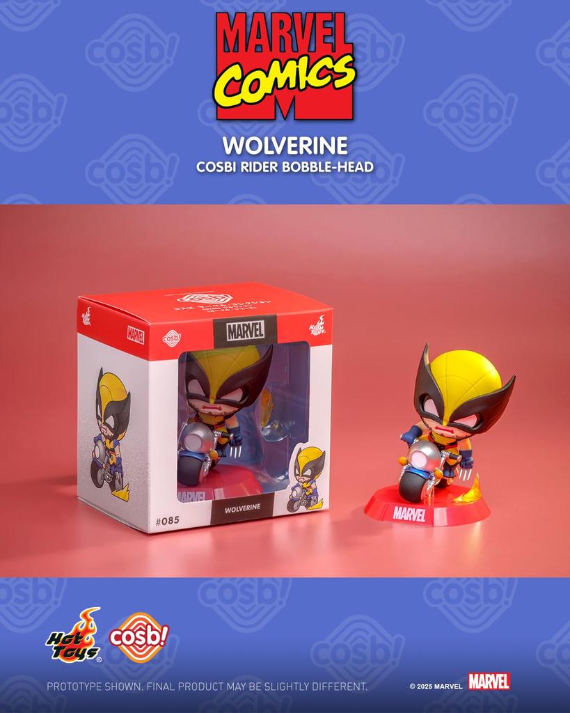 Cosby Marvel Collection Comic Wolverine Figure (Vehicle Series) #085 Non-Scale