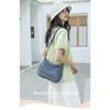 Simple PU Leather Multi Pocket Shoulder Bag