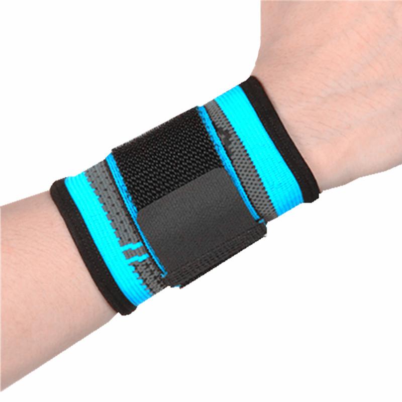 

Спортивный компрессионный ремень на запястье, баскетбольный поворот на запястье, мужской и женский поворот, тяжелая атлетика, защита суставов, теплый фитнес-браслет чёрный