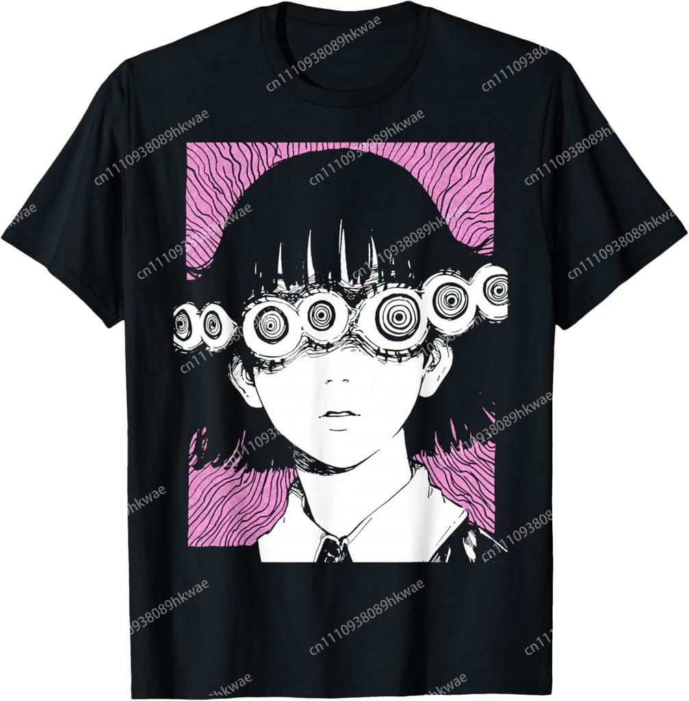 Anime de Terror Unisex Japón Japonés Espeluznante Kawaii Gótico Moda Casual Divertido Camiseta S6xl Verano