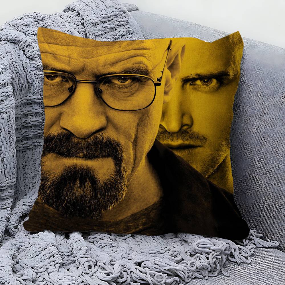 Tv Series Breaking Bad Cushion Cover Pillow Cover Decor Pillowcase Printed Cushion Case For Couch