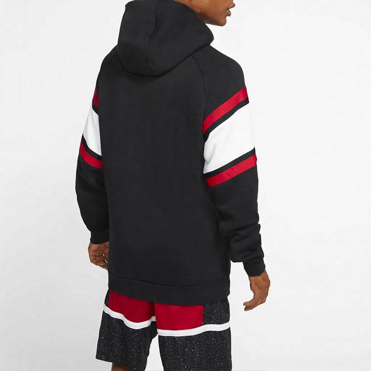 Air Jordan Fleece Pullover Hoodie Men Hoodies Black BQ5655-010