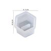 DIY Crystal Epoxy Mold Ring Holder Storage Holder Silicone Mold Moldes De Silicona Para Cemento