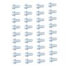 36Pcs Screw Stainless Steel Corrosion Resistant Perfect Replacement Gasoline Engine Screw