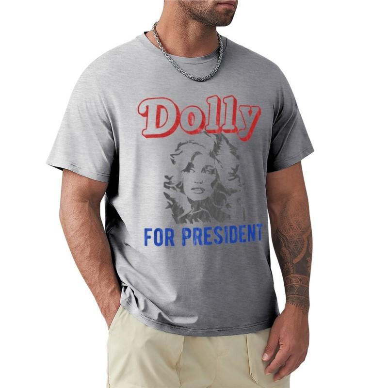 Dolly For President Tshirt Kawaii Clothes Tshirts Unisex New Edition T Shirt Cute Clothes Unisexs Big And Tall T Shirts
