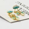 Water Drop Statement Earrings for Women Girls Christmas Jewelry Gift Decoration