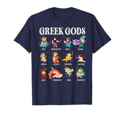 Greek Mythology Gods - Greek Mythology Ancient Gods T-Shirt