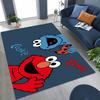 3D S-Sesame Cartoon Art Carpet Rug for Bedroom Living Room Sofa Home Doormat Decor,Large Kids Play Non-slip Floor Mat