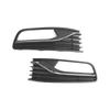 Pair Front Bumper Fog Light Cover Grill Grille Fit VW Polo 6R 2014-2017