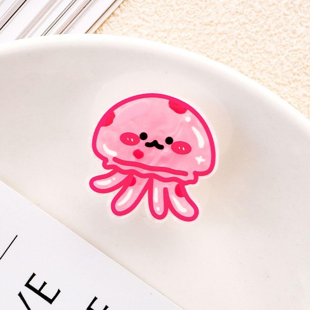 Coral Jellyfish Hair Clips Conch Animal Duckbill Clip Elegant Ocean Fish Hairpin  Female/Children