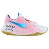 Nike Precision 6 Cushioning Slip Resistant Abrasion Resistant Low top Basketball Shoes Men's Pink Yellow HV1796-141(Team558-)