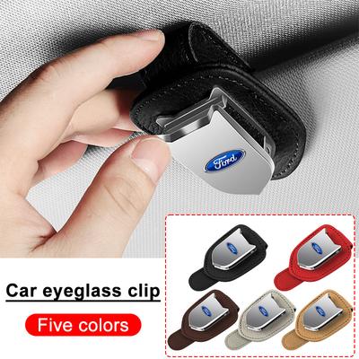 Auto Sonnenblende Brillenbox Sonnenbrillenclip Karten-Ticket Halter Ständer Für Focus Mk2 Party Mk3 Ranger Mondeo Mk4 Fiest Autozubehör