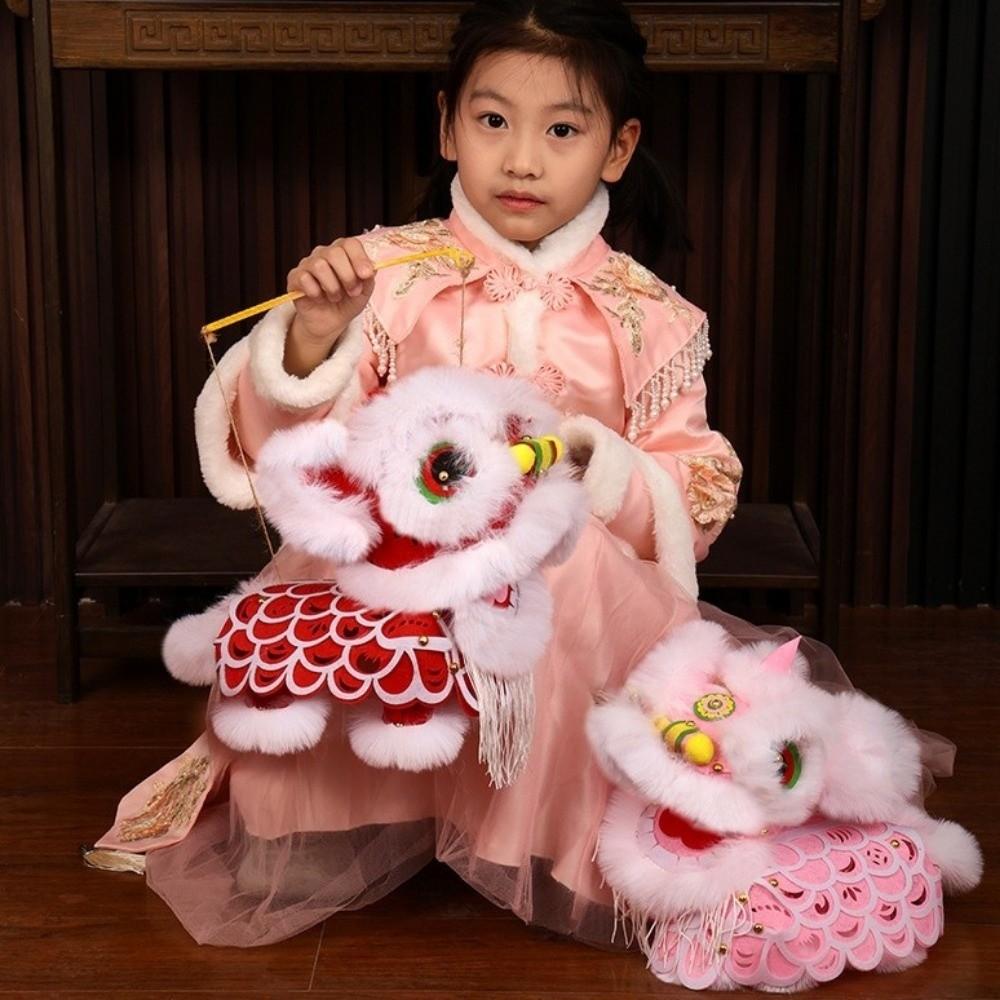 Chinese Style New Year Lion Dance Lantern Traditional Luminous Lantern Toy Festival Atmosphere