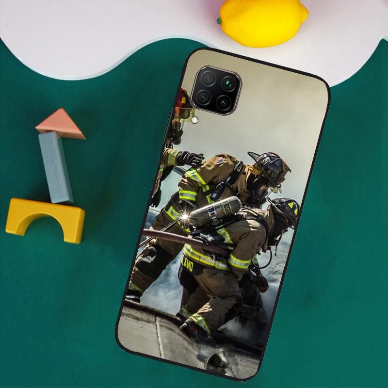 Strażak Strażak Dla Huawei Nova Y61 Y91 Y73 Y72 Y70 Y60 Y90 12s 12i 11i 8i 9 10 SE P30 P40 Lite P60 Pro Etui