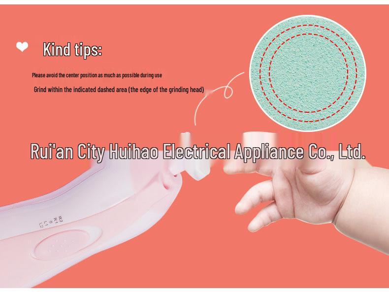 6-in-1 Multifunctional Baby Electric Nail Grinder & Trimmer, EU Certified
