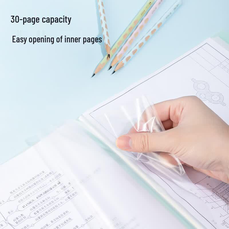 Deli A4 Multi-Page Document Organizer & Folder