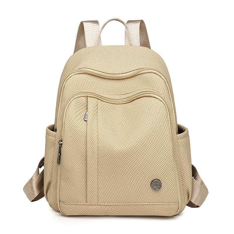 

Women s Large Capacity Travel Backpack бежевий