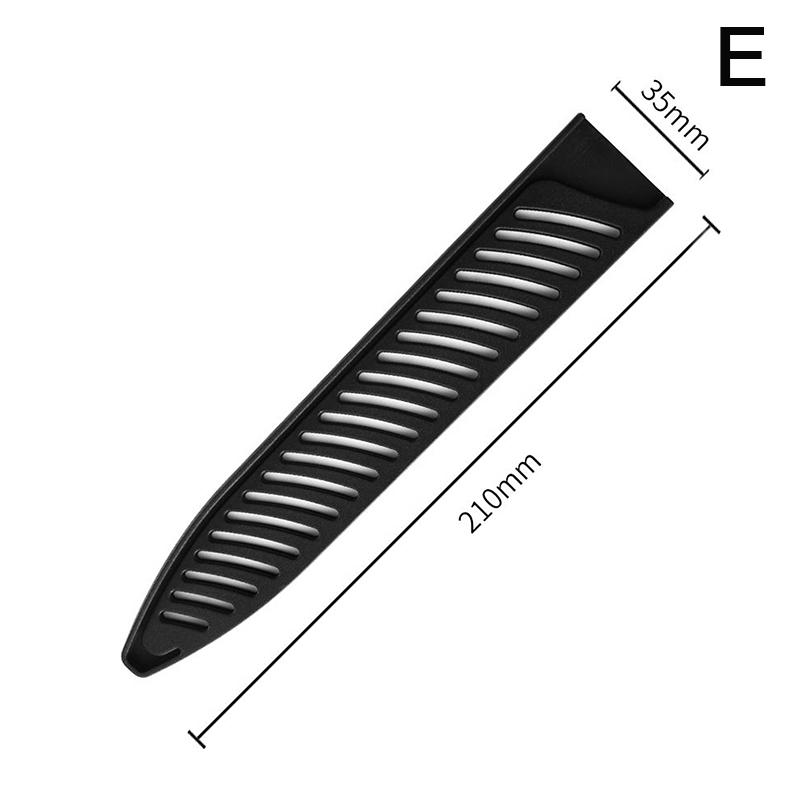 

Ножны для ножей, черные пластиковые чехлы для ножей, защитный чехол для лезвия полого ножа, защитный чехол для лезвия, кухонные принадлежности