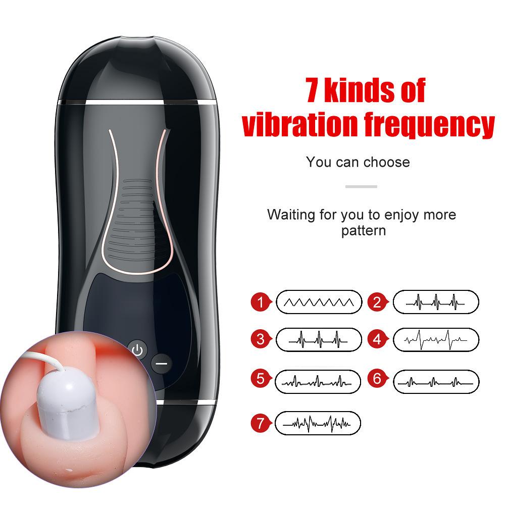 Hannibal Male Masturbators Cup Telescopic Rotation Penis Stimulation Electric Pocket Pussy Vagina Blowjob Adult Sex Toy for Male