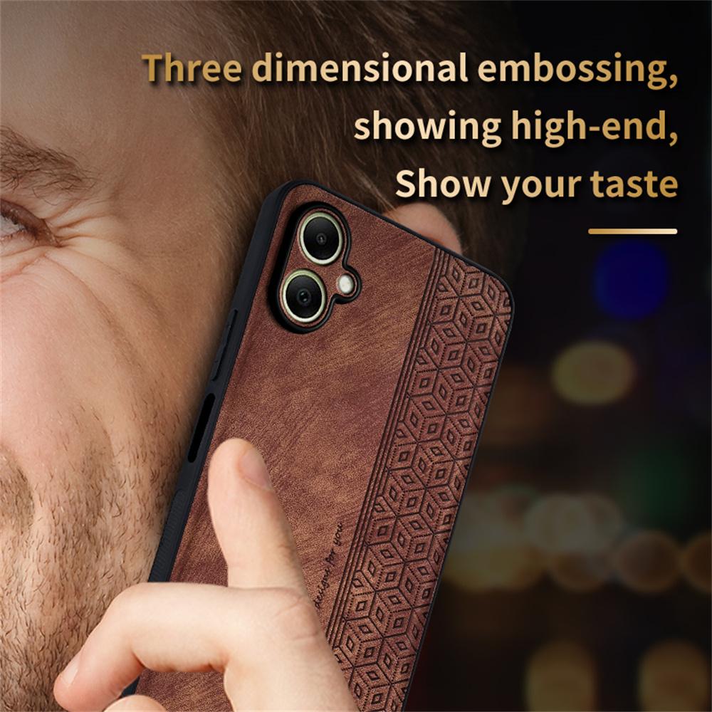 AZNS For Samsung Galaxy A07 5G/A07 4G Case Protective PU Leather Covered TPU Phone Shell