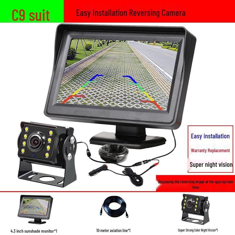 

Ultra HD Camera with Full-Screen Reversing Radar for Large Trucks & Harvesters