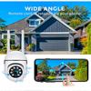 Wireless Security Camera Outdoor Home 360° Panoramic 2.4GHz WiFi 1080P Dome Cam