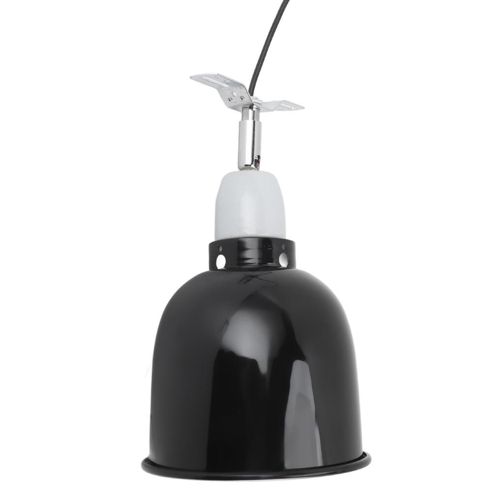 Reptile Light Fixture 360 Degree Rotating UVA UVB Lampshade Deep Dome Heating Lamp Cover for