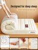 Memory Foam Latex Single Bed Pad for Dorms - 90x190cm