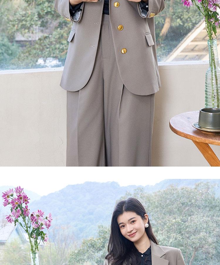 Shopping Mall Style Loose Oversized Suit Jacket for Women In Autumn 2025, with a Sense of Luxury, Commuting Temperament, and Workplace Suit