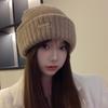 2024 Elegant Knitted Hat Casual Keep Warm Pullover Hat Windproof Thickening Ear Protection Women Girls