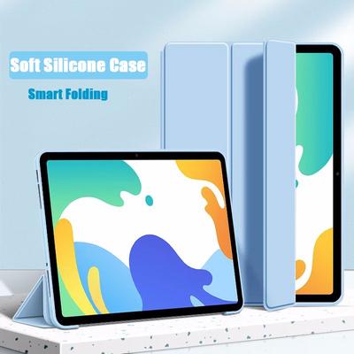 Έξυπνη δερμάτινη θήκη για Samsung Galaxy Tab S9 11 2023 S8 S7 11 A8 10.5 A7 Lite 8.7 A7 S6 Lite 10.4 Μαλακό κάλυμμα βάσης με αναδιπλούμενο