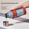 Tea Lover's Smart Titanium Thermos Mug