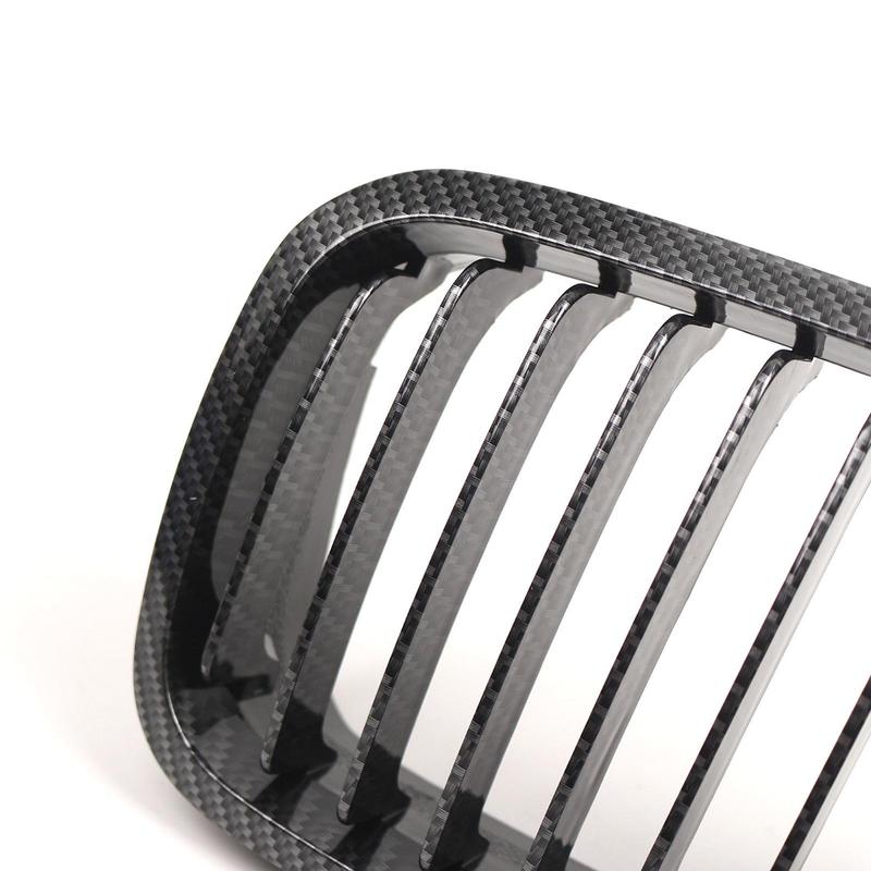 2Pcs Front Kidney Grills Easy Installation Exterior Directly Replace Car Front Grilles for BMW E46 Automotive Accessories