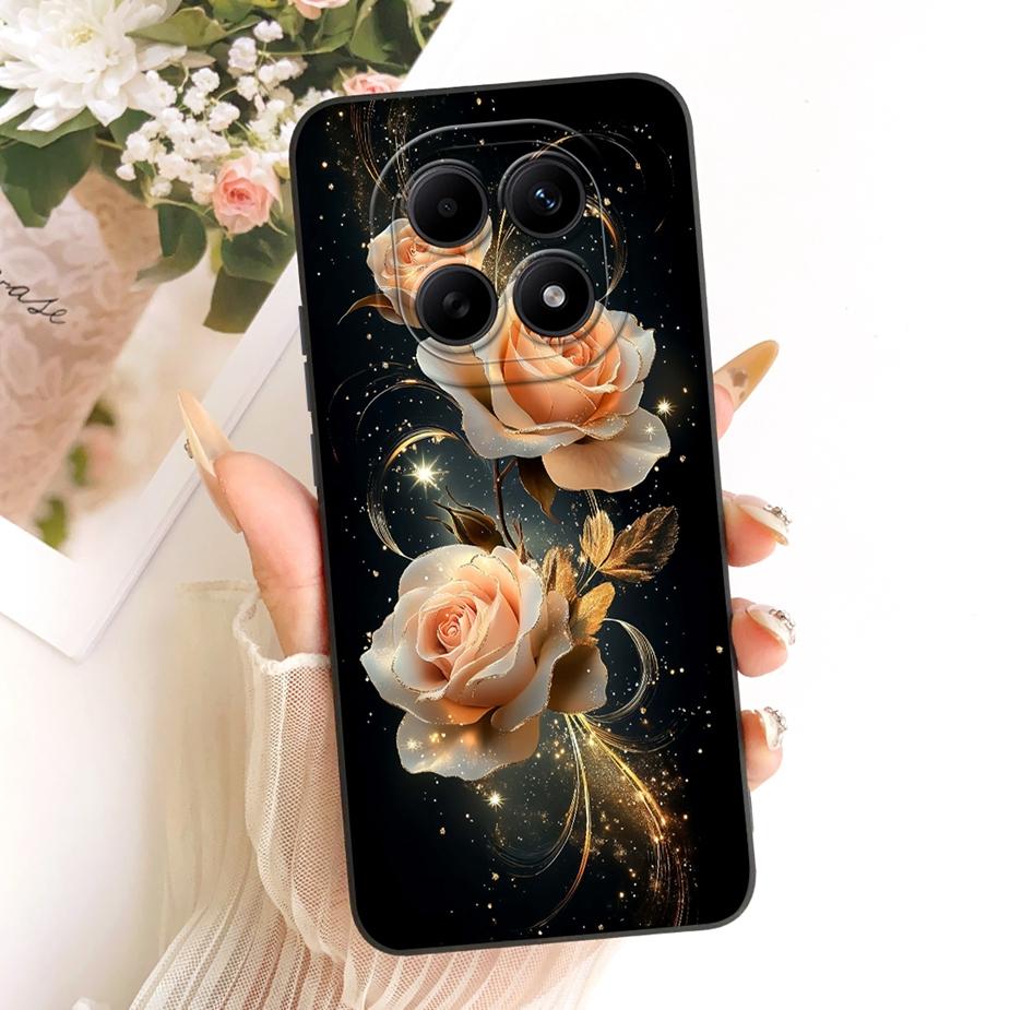 Per Custodia Xiaomi Redmi Note 15 Pro Plus Cover Dipinta Elegante Custodia Morbida in TPU Per Redmi Note 15 Note15 Pro + 5G Fundas Bumper