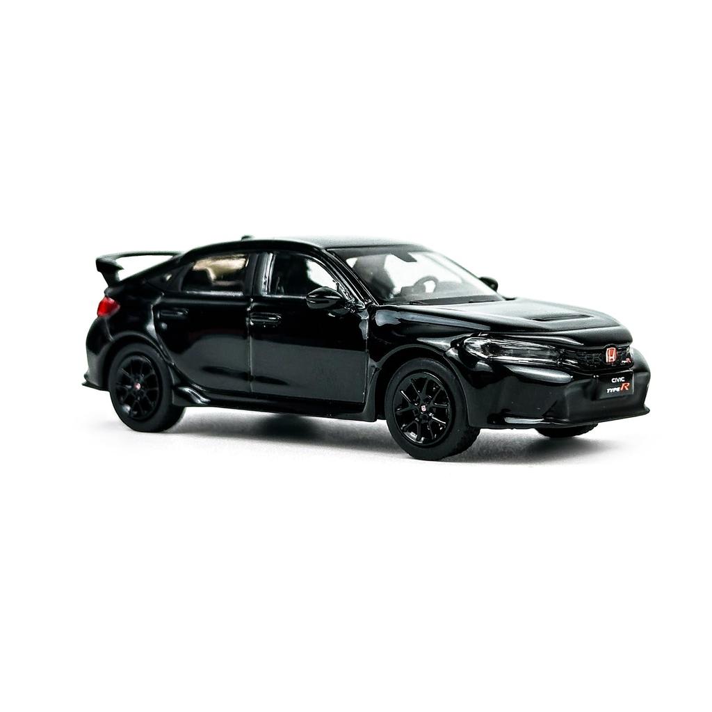 PAUDI MODEL 1/64 Scale 2023 Honda Civic TYPE-R FL5 Diecast Model Car, Black