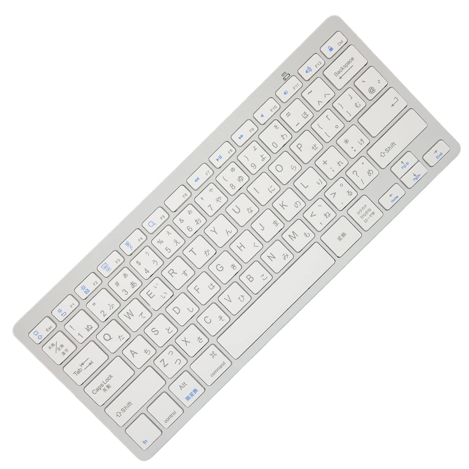 

Портативна бездротова Bluetooth-клавіатура, Міні-компактна клавіатура з 78 клавішами для iPad, Mac, Android, Арабська/Іспанська/Французька/Корейська/Російська/Тайська клавіатура (Японія)