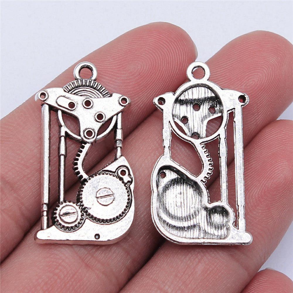 Charms Zahnrad Steampunk Cyberpunk Anhänger Vintage Schmuckzubehör QC060