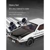 Initial D 1/30 Toyota AE86 Truend JDM Sports Car Alloy Diecast Metal Model Car Sound & Light Jump The Light Collection Hobby Boy