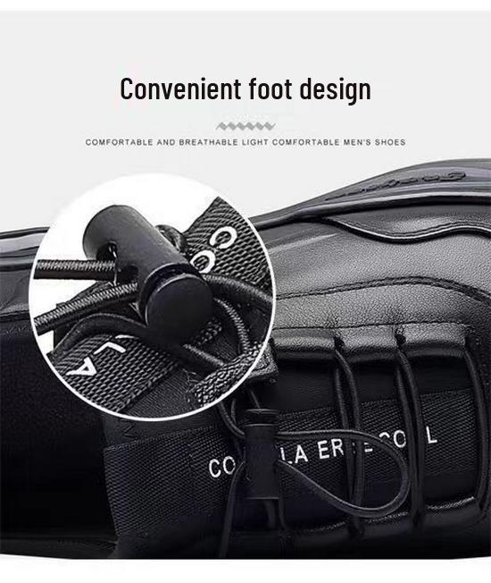 Men's Breathable Soft Leather Lace-up Fashion Business Shoes - British Style Formal Wear