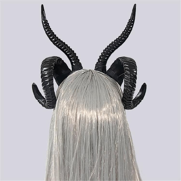 Handmade Cartoon Cosplay Costume Sheep Horn Halloween Party Role Headbands