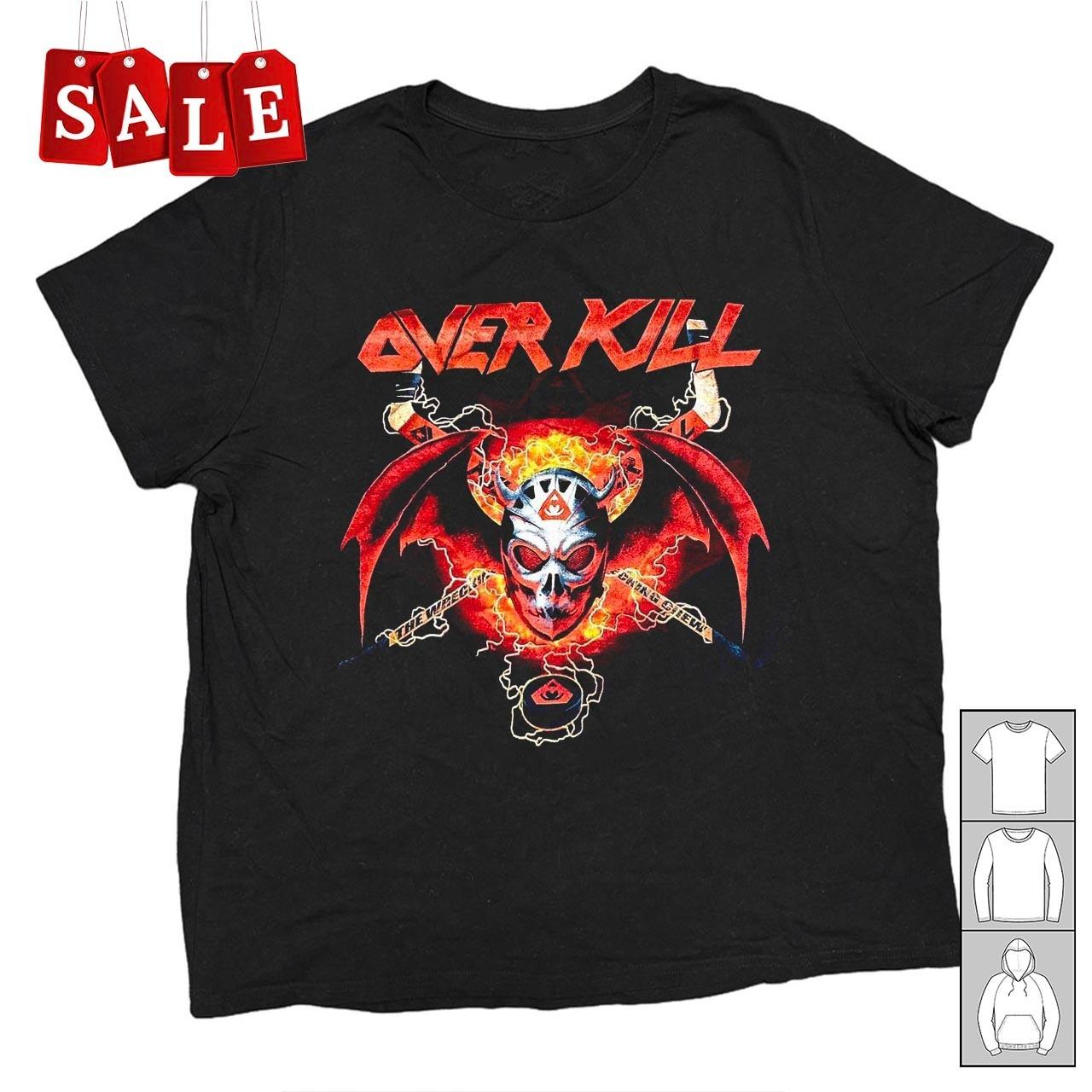 New OVERKILL graphic Gift For Fans Unisex S-5XL Shirt CA777 S