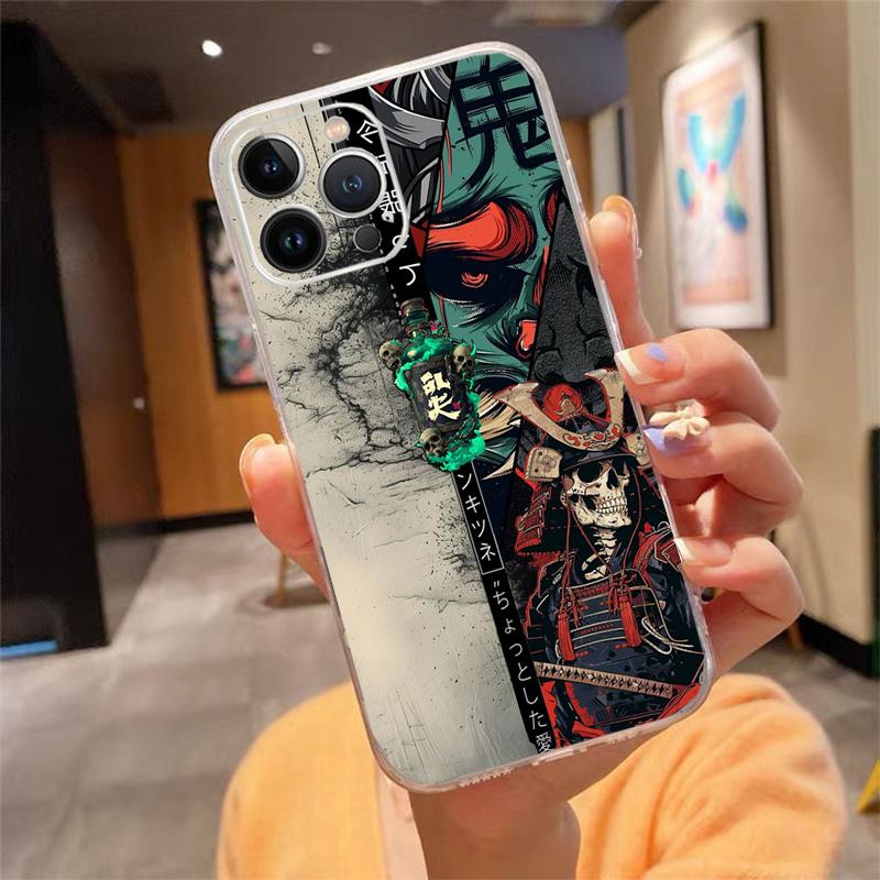 Phone Case For Iphone 17 Pro Max Air 16 15 14 13 Pro Max 15 16 Pro 15Plus Japan The Samurai Ninja